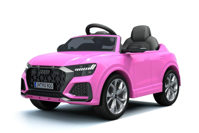 AUDI RSQ8 elbil til børn i pink - Lavet på original licens fra AUDI