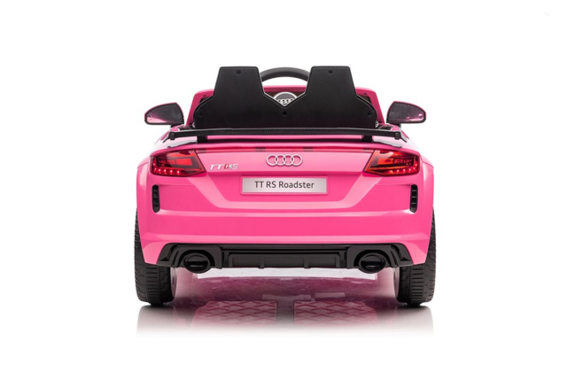 Audi TT TS Roadster med 2x12V motorer i pink - Elbiler til børn | Lavet på licens fra Audi.