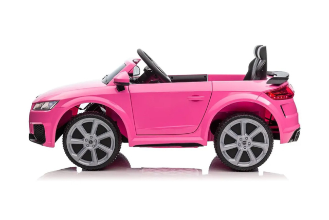 Audi TT TS Roadster med 2x12V motorer i pink - Elbiler til børn | Lavet på licens fra Audi.