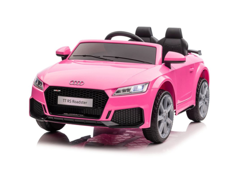 Audi TT TS Roadster med 2x12V motorer i pink - Elbiler til børn | Lavet på licens fra Audi.