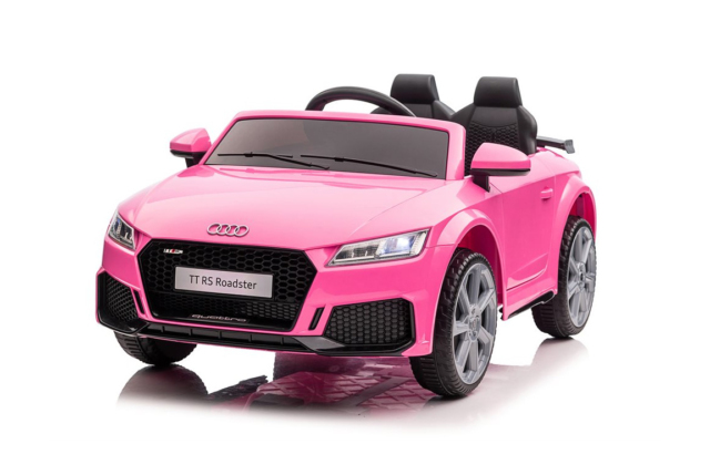 Audi TT TS Roadster med 2x12V motorer i pink - Elbiler til børn | Lavet på licens fra Audi.