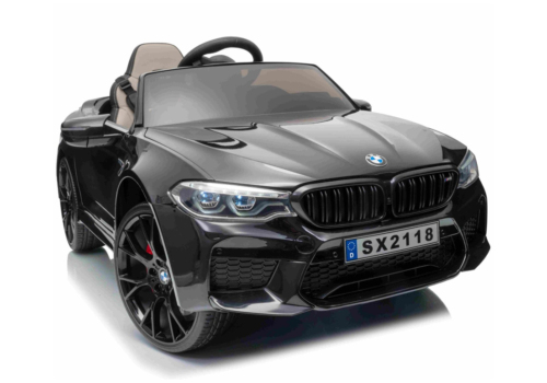 Sort BMW M5 Drifter elbil til børn - Lavet på original licens fra BMW.