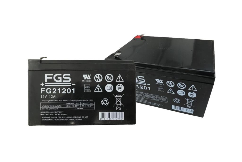 12V 12Ah batteri til børne elbiler (genopladeligt) - FunWheels.dk