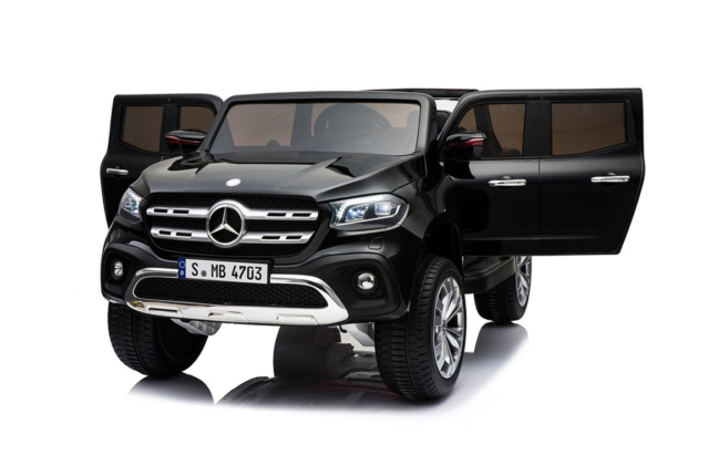 Mercedes X-Class elbil til børn | 4x12V motorer og plads til 2 børn!