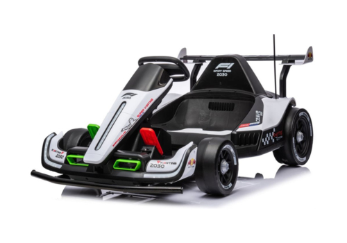 Elektrisk Formula Gokart Drifter til børn med 2x24V motorer og en topfart på 15 km/t.