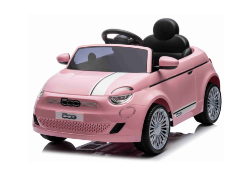 Fiat 500e Pink elbil til børn - Fiat El-bil