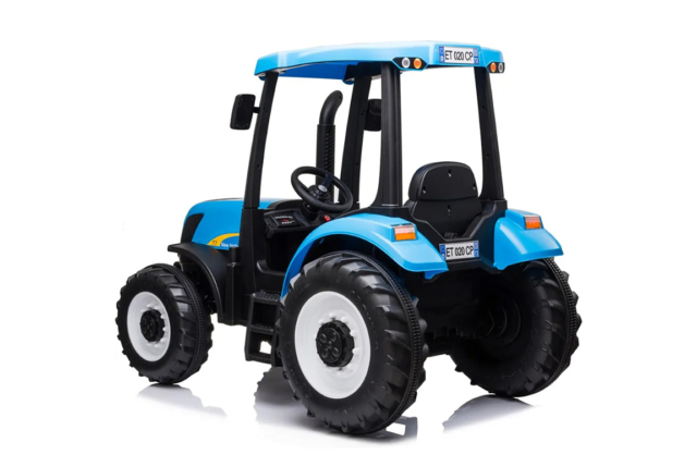 Elektrisk New Holland T7 traktor til børn