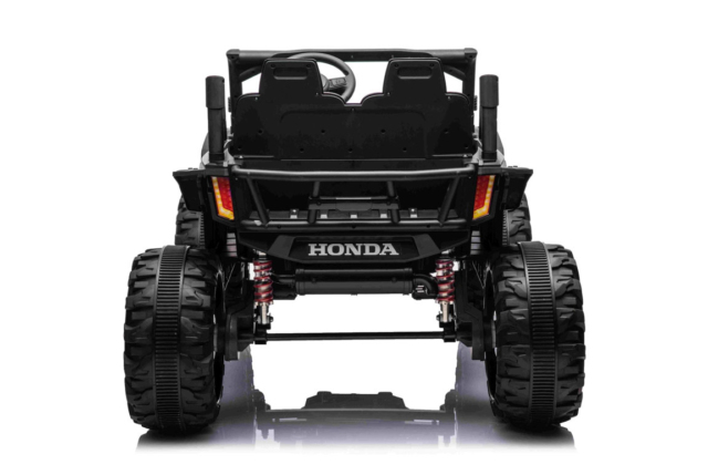 Elektrisk Honda Talon 1000R UTV til børn i sort med 4x24V motorer, store EVA-gummihjul og meget mere - Ren offroader til børn!