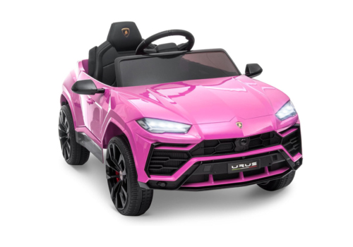 Lamborghini Urus elbil til børn, 2x12V med Li-ion batteri, Pink