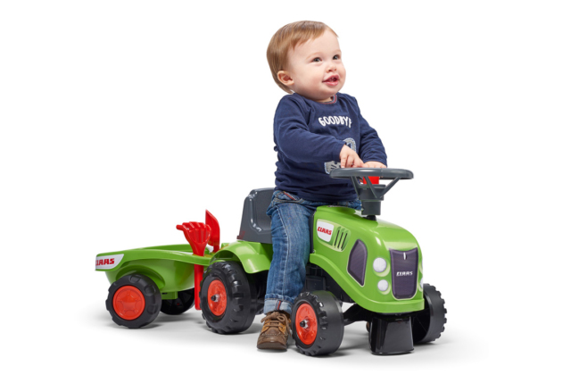 Baby FALK Claas gå-traktor til børn i alderen 1-3 år.