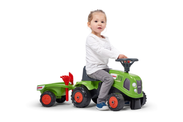 Baby FALK Claas gå-traktor til børn i alderen 1-3 år.