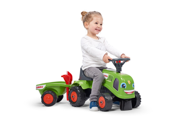 Baby FALK Claas gå-traktor til børn i alderen 1-3 år.