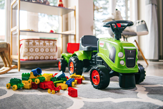 Baby FALK Claas gå-traktor til børn i alderen 1-3 år.