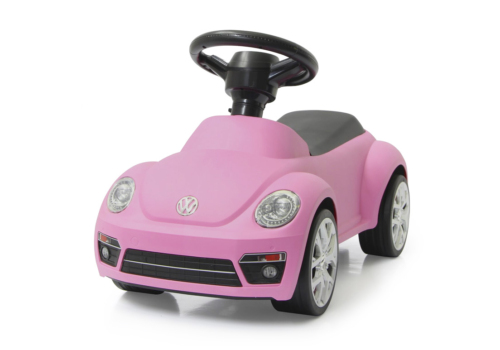 Pink VW (Volkswagen) Beetle Gåbil til børn.