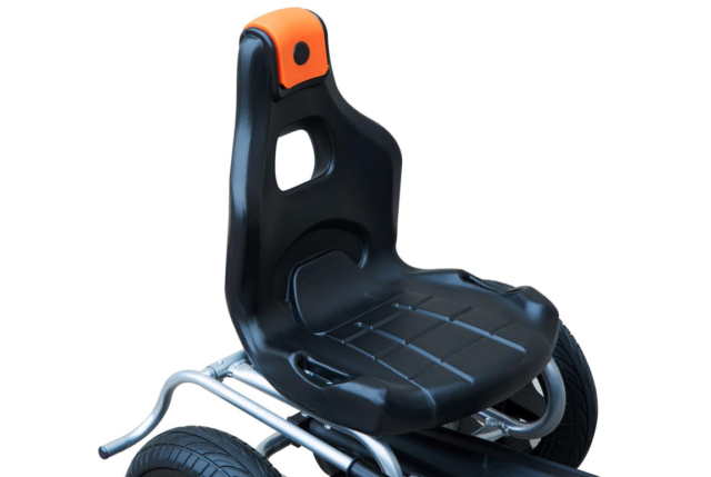 Aosom Racing Pedalgokart til børn, Orange