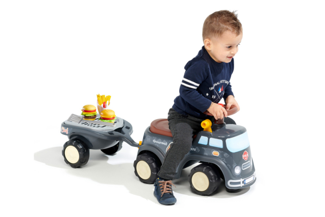 Sjov FALK Food Truck gåbil til børn fra 1-3 år.