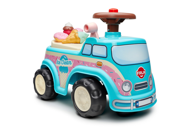 Sjov og detaljeret FALK Ice Cream Gåbil til børn fra 1-3 år.