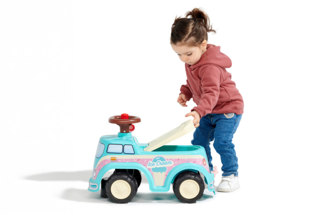 Sjov og detaljeret FALK Ice Cream Gåbil til børn fra 1-3 år.