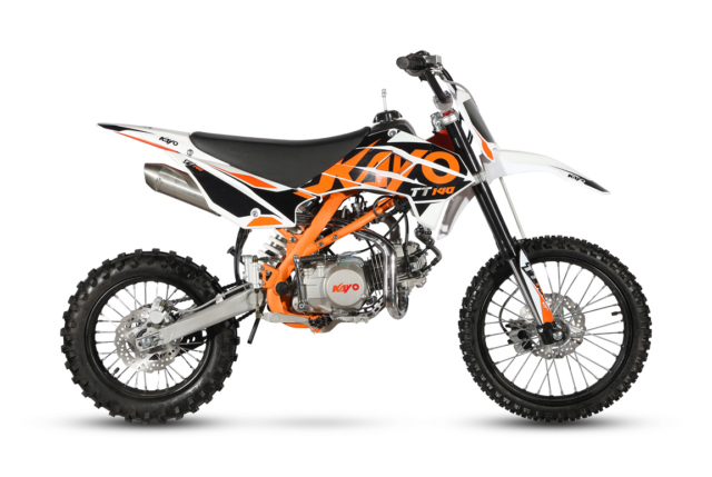Motocross 140cc Kayo TT140 Crosser til store børn og voksne fra KayoMoto.