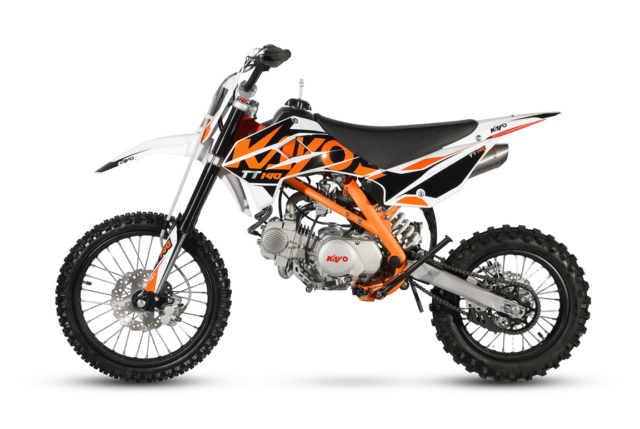 Motocross 140cc Kayo TT140 Crosser til store børn og voksne fra KayoMoto.