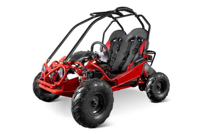 Rød 212cc Hammerhead GT50 Buggy Gokart til børn - Plads til 2. En buggy bygget til terræn og offroad!