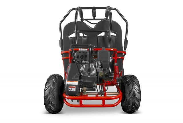 Rød 212cc Hammerhead GT50 Buggy Gokart til børn - Plads til 2. En buggy bygget til terræn og offroad!