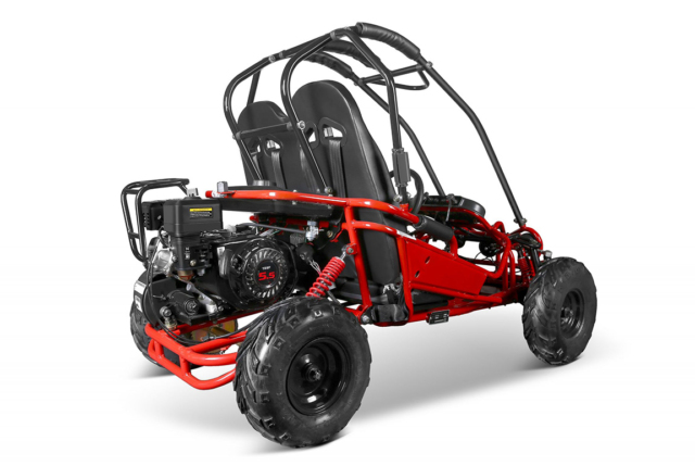 Rød 212cc Hammerhead GT50 Buggy Gokart til børn - Plads til 2. En buggy bygget til terræn og offroad!