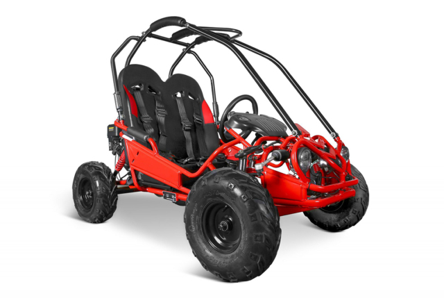 Rød 212cc Hammerhead GT50 Buggy Gokart til børn - Plads til 2. En buggy bygget til terræn og offroad!