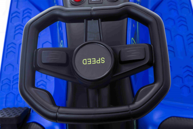 Hurtig elektrisk blå Thunder Drift Gokart 360 el-gokart til børn.