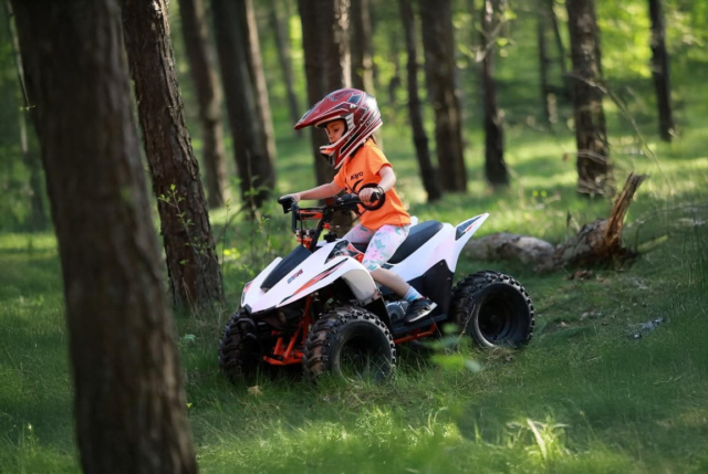 72cc Kayo AY70 Sports ATV til børn fra KayoMoto. Fuldautomatisk gear, skivebremser og bygget til offroad!
