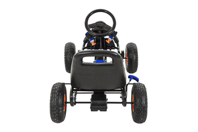 Populær Nerf Thunder Pedalgokart til børn med Nerf-blastere og skumpile.