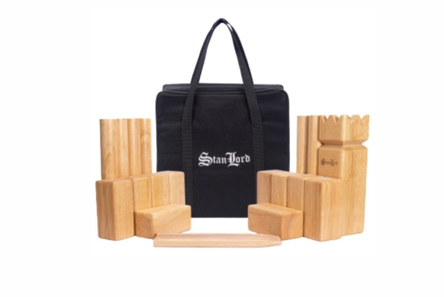 Kongespil Pro havespil - Vikingespil, Høvdingespil, Kubb.