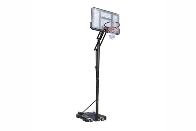 Stanlord Basketballstander PRO med justerbar højde på 230-305 cm. Én af USA's mest solgte basketstandere.