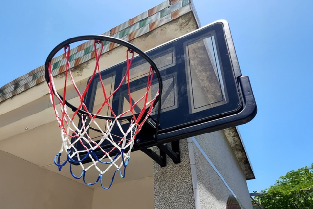 Vægmonteret Stanlord Basketball Kurv Pro til væg - 110x75 cm.