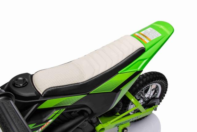 Grøn elektrisk el-crosser til børn med 24v batteri og 250w brushless motor.