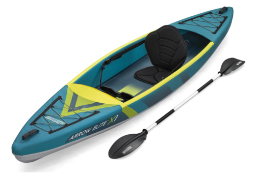 Seriøs Bestway Hydro-Force Arrow Elite X1 Oppustelig Kajak til 1 person.