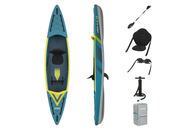 Seriøs Bestway Hydro-Force Arrow Elite X1 Oppustelig Kajak til 1 person.