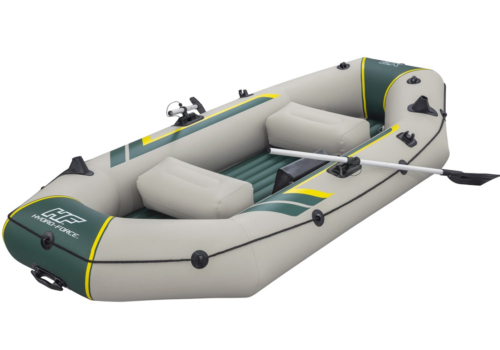 Stor oppustelig gummibåd - Bestway Hydro-Force Ranger Elite X3 Rafting 295x130 cm.