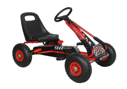 Full Ahead AirPower Pedalgokart til børn fra 3-8 år. Kommer med rigtige gummihjul.