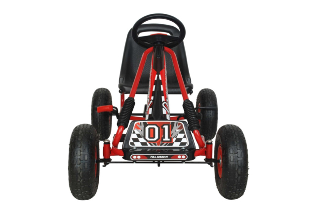 Full Ahead AirPower Pedalgokart til børn fra 3-8 år. Kommer med rigtige gummihjul.