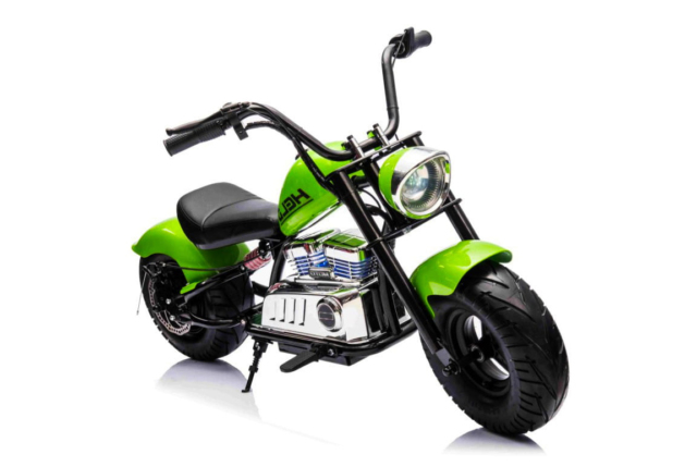 HELD Blackstrike Warrior Chopper, 36V, 350W brushless, Topfart 26 km/t., Grøn