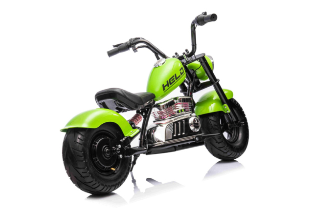 HELD Blackstrike Warrior Chopper, 36V, 350W brushless, Topfart 26 km/t., Grøn