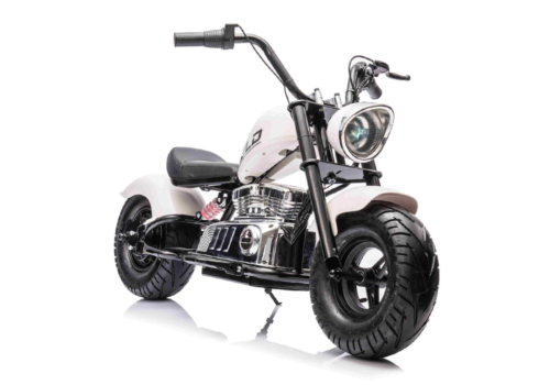 HELD Blackstrike Warrior Chopper, 36V, 350W brushless, Topfart 26 km/t., Hvid