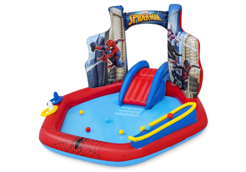Oppusteligt Bestway Spiderman Vandland fra Marvel - 211 x 206 x 127cm