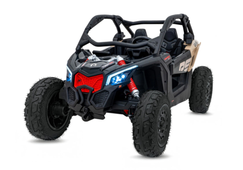 Opgraderet Can-Am Maverick X3 PRO UTV til 2 børn, 2x320W Silent motor