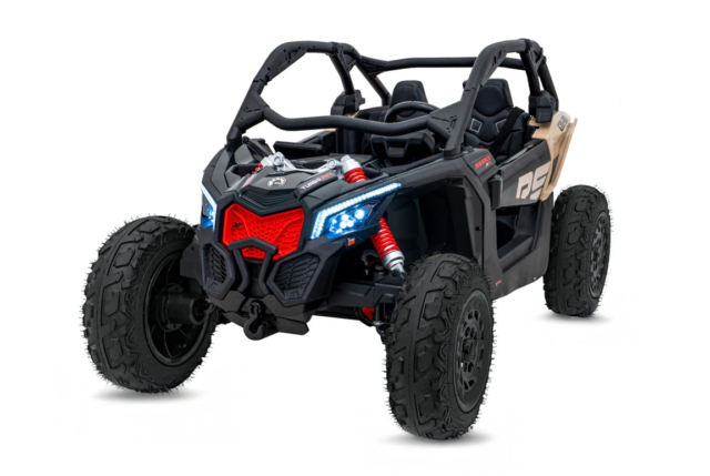 Opgraderet Can-Am Maverick X3 PRO UTV til 2 børn, 2x320W Silent motor