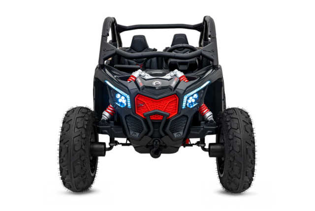 Opgraderet Can-Am Maverick X3 PRO UTV til 2 børn, 2x320W Silent motor