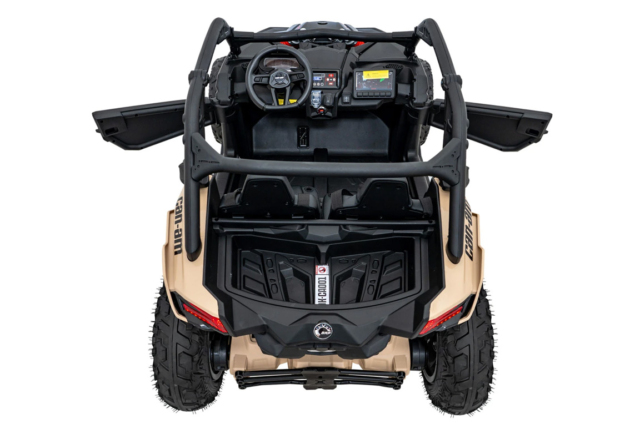Opgraderet Can-Am Maverick X3 PRO UTV til 2 børn, 2x320W Silent motor