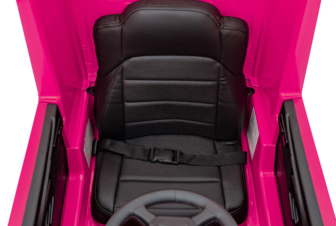 Pink elektrisk Scania 500R Lastbil til børn med 4x12V motorer. Scania Lastbil til børn.