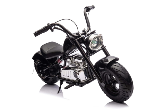 HELD Blackstrike Warrior Chopper, 36V, 350W brushless, Topfart 26 km/t., Sort